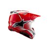 přilba SUPERTECH S-M10 UNITE, ALPINESTARS (červená/bílá) 2026 (Velikost/Provedení XS (obvod 53 - 54 cm))