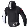 bunda ZACA AIR WATERPROOF, ALPINESTARS (černá/bílá/červená fluo) 2026 (Velikost/Provedení S)