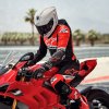 jednodílná kombinéza MISSILE 2 WARD, ALPINESTARS (černá/červená fluo/bílá) 2025 (Velikost/Provedení 46)