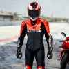 jednodílná kombinéza MISSILE 2 WARD, ALPINESTARS (černá/červená fluo/bílá) 2025 (Velikost/Provedení 46)