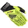 rukavice PIONEER, PILOT, dětské (žlutá fluo/černá/červená) (Velikost/Provedení 3)