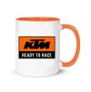 hrncek s potlacou motorkarsky moto ktm ready to race oranzovy