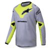 dres RACER VEIL, ALPINESTARS, dětský (šedá/žlutá fluo) 2025 (Velikost/Provedení M)