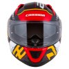 přilba Aero Drome, CASSIDA (černá met./oranžová/červená/bílá) 2026 (Velikost/Provedení M (57 až 58 cm))