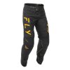 kalhoty KINETIC CENTRE, FLY RACING - USA 2025 (černá/zlatá) (Velikost/Provedení 38)