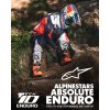 boty TECH 10 ENDURO, ALPINESTARS (oranžová fluo/černá/bílá) 2026 (Velikost/Provedení 40,5)