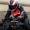 bunda FASTER 3, ALPINESTARS (černá/červená fluo) 2026 (Velikost/Provedení 50)