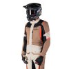 bunda ST-1 WATERPROOF, ALPINESTARS (tmavá khaki/písková/černá/červená fluo) 2026 (Velikost/Provedení S)