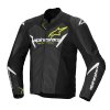 bunda FASTER 3 AIRFLOW, ALPINESTARS (černá/bílá/žlutá fluo) 2026 (Velikost/Provedení 54)