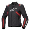 bunda STELLA T-SPS 2 WATERPROOF, ALPINESTARS (černá/bílá/červená fluo) 2026 (Velikost/Provedení XS)