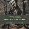 bunda HALO DRYSTAR, ALPINESTARS (černá/černá) 2026 (Velikost/Provedení 2XL)