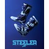 boty TECH 10 limitovaná edice STEELERS, ALPINESTARS (modrá/světle modrá) 2025 (Velikost/Provedení 47)