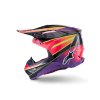 přilba SUPERTECH S-M10 ERA, ALPINESTARS (růžová/fialová/žlutá fluo) 2026 (Velikost/Provedení 2XL (obvod 63 - 64 cm))