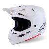přilba SUPERTECH S-M7 SOLID, ALPINESTARS (bílá) 2026 (Velikost/Provedení 2XL)