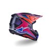 přilba SUPERTECH S-M7 FUSE, ALPINESTARS (modrá/fialová/růžová) 2026 (Velikost/Provedení S)