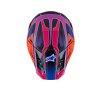 přilba SUPERTECH S-M7 FUSE, ALPINESTARS (modrá/fialová/růžová) 2026 (Velikost/Provedení S)