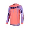 dres SUPERTECH SCENZ, ALPINESTARS (oranžová korálová/fialová) 2026 (Velikost/Provedení S)