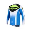 dres TECHSTAR KNIF, ALPINESTARS (modrá/černá/žlutá fluo) 2026 (Velikost/Provedení M)