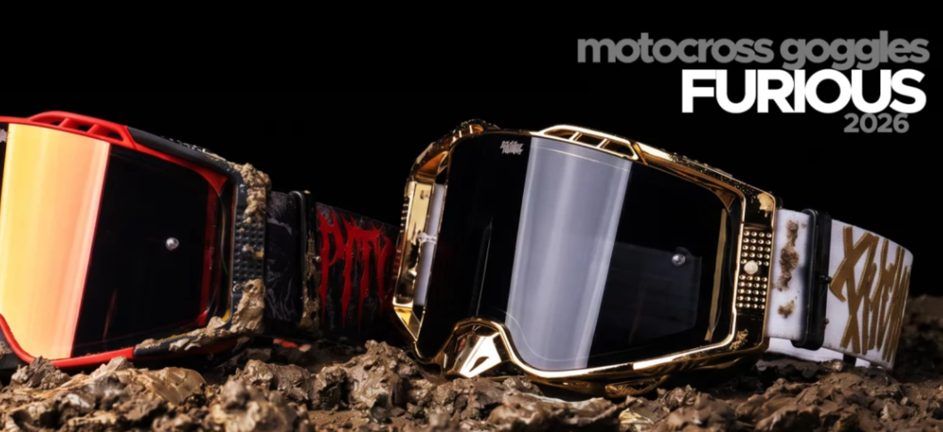Motokrosové okuliare PITCHA (PC)