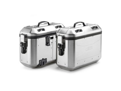GIVI TREKKER DOLOMITI SADA BOČNÝCH KUFROV STRIEBORNÁ 36 L DLMK36APACK2