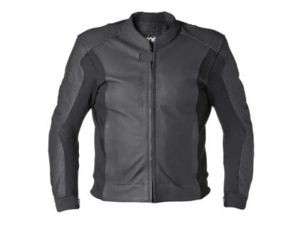 Kožená bunda GMS GS-1 čierna