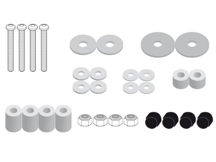 GIVI MONTÁŽNE PRÍSLUŠENSTVO PRE E205 E205KIT-TRK