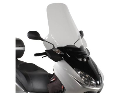 GIVI PLEXI YAMAHA X-MAX 125-250/MBK SKYCRUISER 125 D438ST