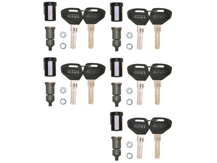 GIVI SADA ZÁMKOV 5 KS SL105