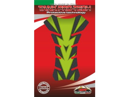 QUATTROERRE NÁLEPKA NA NÁDRŽ 3D ZELENÁ