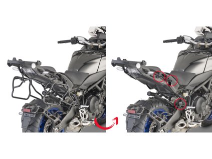 GIVI BOČNÉ NOSIČE MONOKEY YAMAHA NIKEN 900 (19-20) PLXR2143