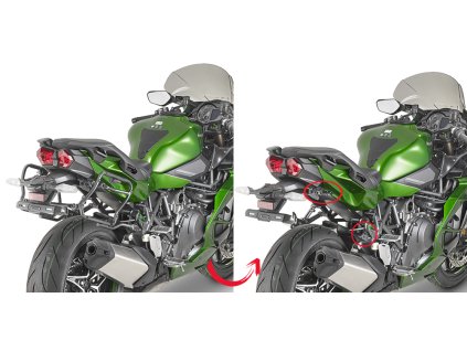 GIVI BOČNÉ NOSIČE KAWASAKI NINJA H2 SX (18-20) PLXR4123