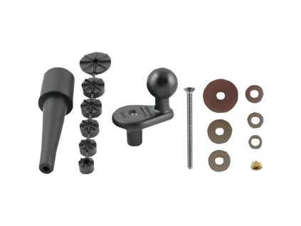 RAM MOUNT ZÁKLADŇA DO STREDOVEJ OSKY RIADIDIEL 1" GUĽA