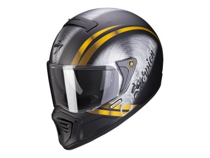 Prilba Scorpion EXO-HX1 Ohno Matt Black Gold