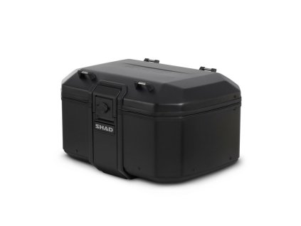 Vrchný hliníkový kufor na motorku SHAD Terra TR55 PURE BLACK
