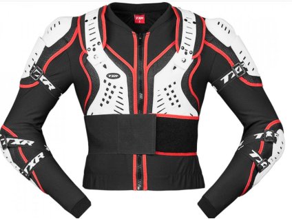 Detsky chránič tela TXR Guard bielo-čierno-červený