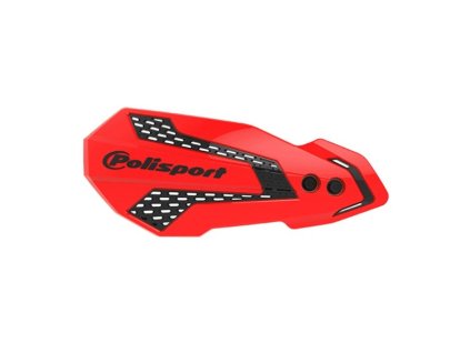 Chránič páčiek MX FLOW s montážnym systémom červeno čierna