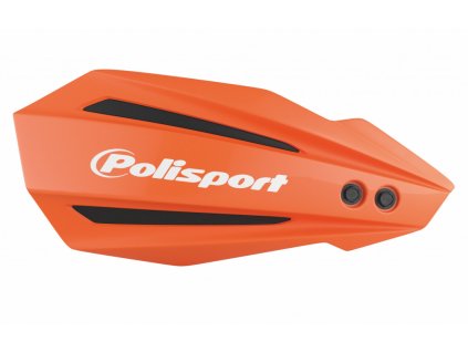 Chránič páčiek POLISPORT MX BULLIT s montážnym systémom oranžová