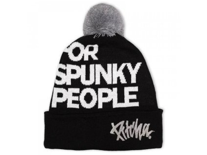 Čiapka Pitcha Bambula black/white