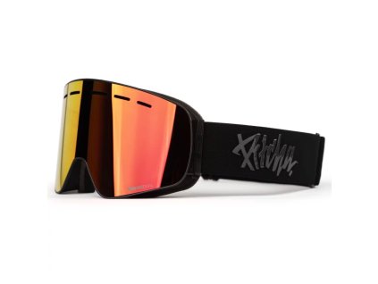 Lyžiarske okuliare Pitcha XC3 ultra black / full revo red