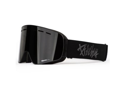 Lyžiarske okuliare Pitcha XC3 ultra black / black