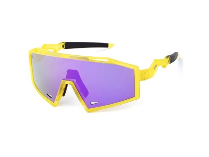 Slnečné okuliare  Pitcha THUNDER yellow/purple mirrored