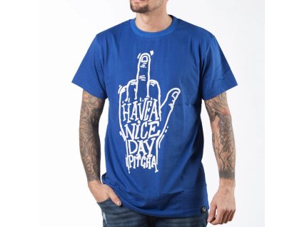 Tričko Pitcha NICE DAY 2 navy blue