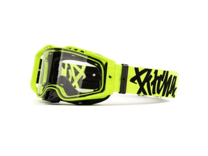 Okuliare Pitcha FURIOUS fluo/black - clear