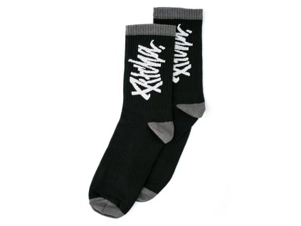 Ponožky Pitcha LEJTKOS black/grey