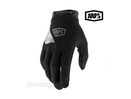 MOTOKROSOVÉ RUKAVICE RIDECAMP BLACK