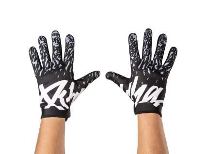Moto rukavice Pitcha FADER black/grey