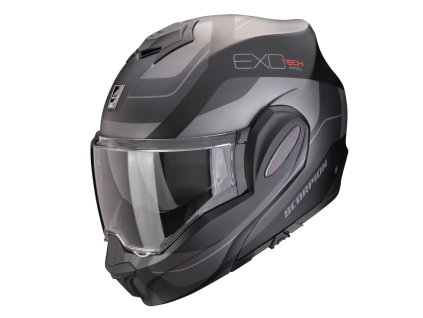 Scorpion EXO-TECH EVO PRE COMMUTA matná čierno-strieborná
