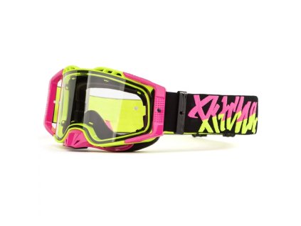 Okuliare Pitcha FURIOUS fluo/pink - clear