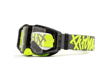 Okuliare Pitcha FURIOUS grey/fluo - clear