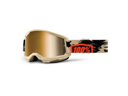 Motokrosové okuliare 100 Strata 2 Mirror